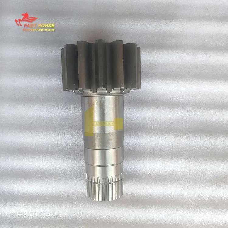 Hangood Swing Motor Parts Swing Drive Shaft SY215 SY215C SY215-9 SY215C-9LC Swing Shaft Pinion 13/28T Pinion Shaft