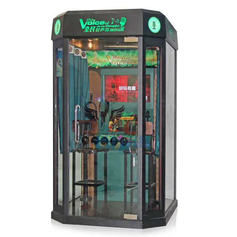 Newly designed singing machine arcade console console player Mini KTV room singing karaoke arcade game coin operation