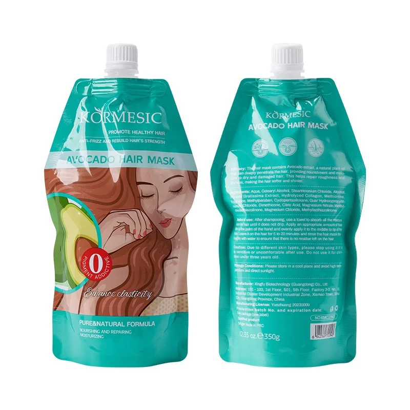 Keratin Hair Mask Organic Cream with Collagen Hair Repair and Smoothing Moisturizing Herbal Coconut Oil Argan Oil