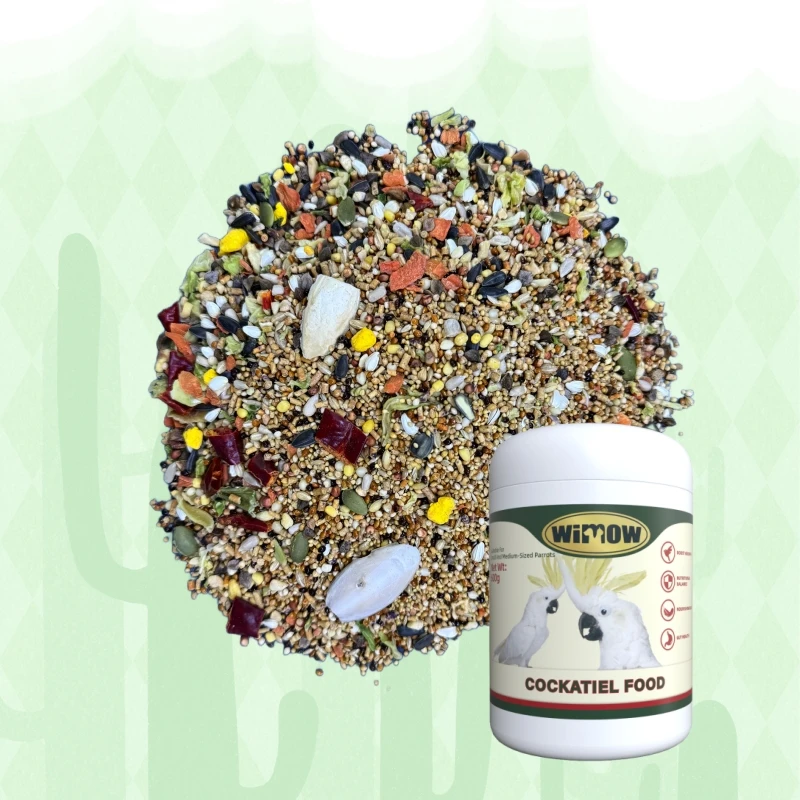 Cockatiel Parrot Special Food Feeds Mixed Fruits Vegetables Snacks Special Calcium Supplementing and Fertilizing Nutrient Grain