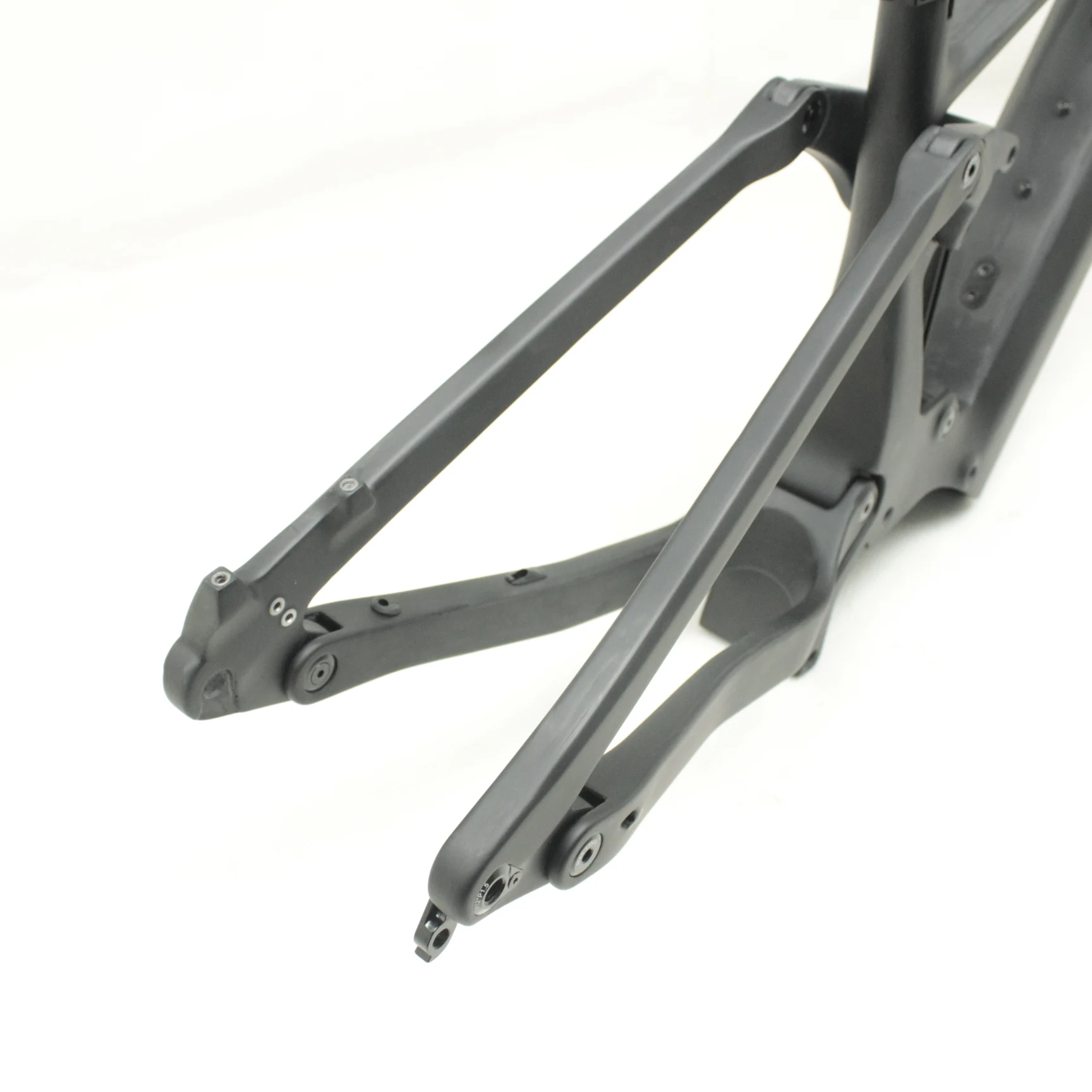 New Design Full Suspension Frame Carbon Fiber E Bike Frame With SHIMANO Motor