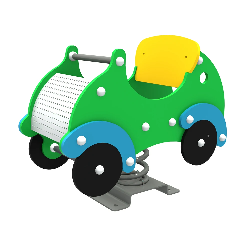 Outdoor rocking horse amusement equipment ride toys Outdoor Spring Rocking Chair for kindergarten