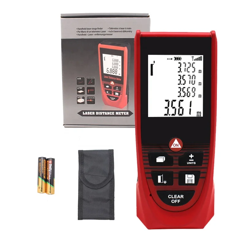 JSPERFECT factory handheld 50 60 meters machine laser distance meter