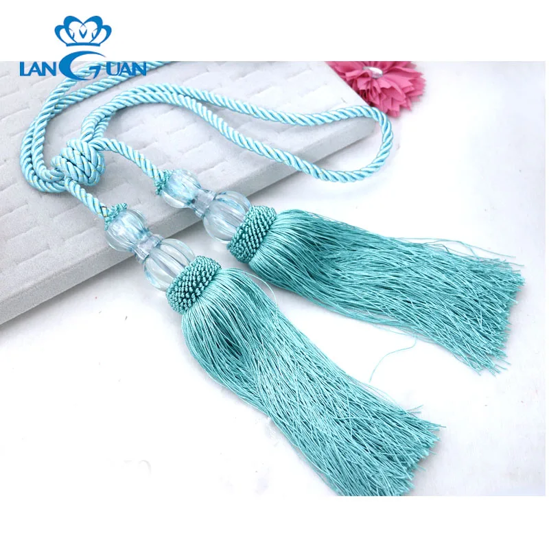Wholesale Curtain Accessories Decorative Cord Tieback Tassel Rope for Curtain