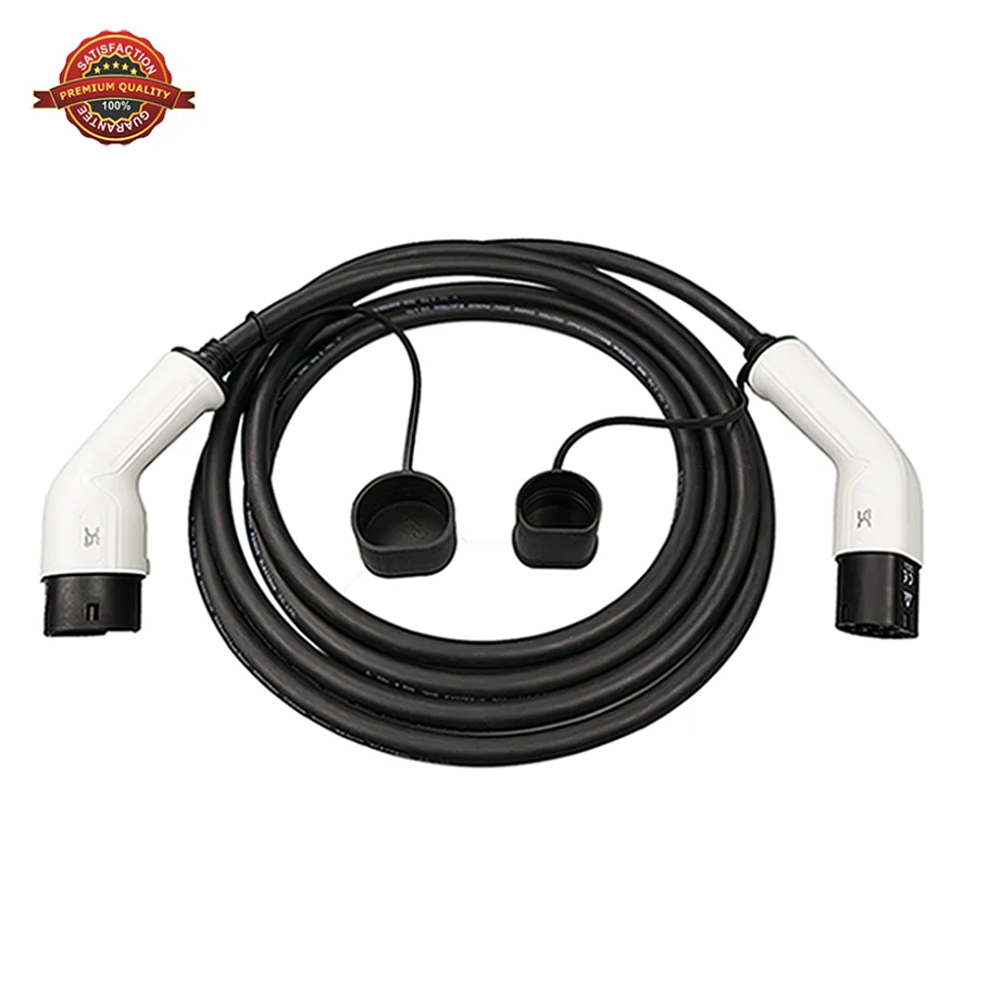 Лучшая цена 3 фазы 16A 415 В переменного тока для быстрой зарядки на борту самолета Type 2 к Type2 кабель для зарядки электромобиля