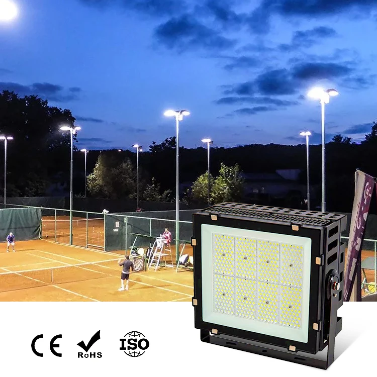 Outdoor Waterproof Lighting Sport Stadium Foold Light Ip66 300w 400w 500w 600w 1000w 1200w Led High Mast Light