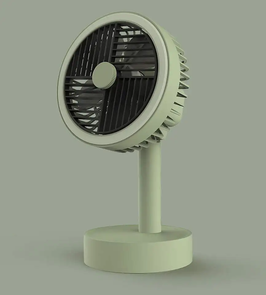 Mini Handheld Rechargeable Cooler Fan Silence Portable USB Cooling Fan With LED Light