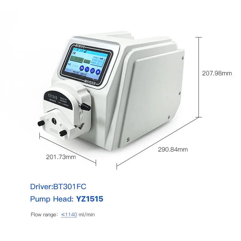 Intelligent laboratory peristaltic pump, timed and quantitative filling pump, high-precision hose pump, stepper motor pump