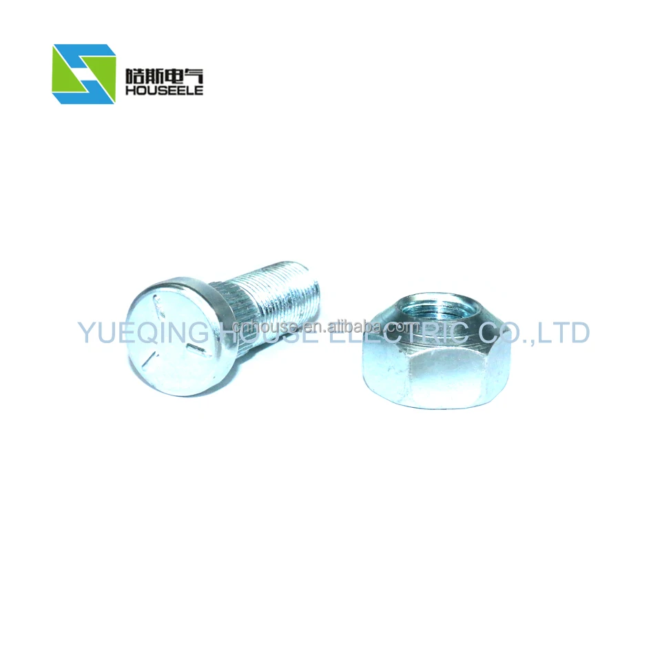 Valley style  galvanized gearbox wheel bolt
