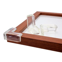 Transparent Anti-collision Angle PVC Pad Child Safety Corner Guard Baby Collision Proof Protector Table Corner Bumper