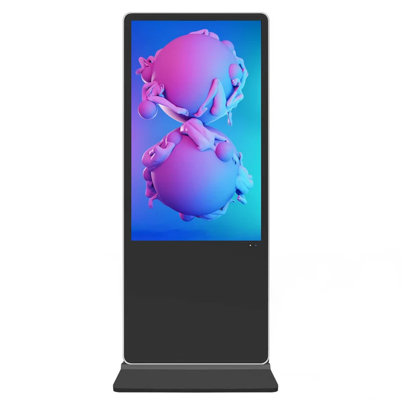 Best Selling Smart Kiosk Vertical LCD Advertising Display Interactive Panel Digital Signage Totem Floor Standing Touch Screen