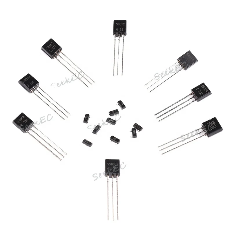 S8050 S8550 Transistors Equivalent J3Y SOT23 D331 PNP TO 92 NPN C8050 SS8050 SS8550 C8550 8050 BR 8550 Transistor