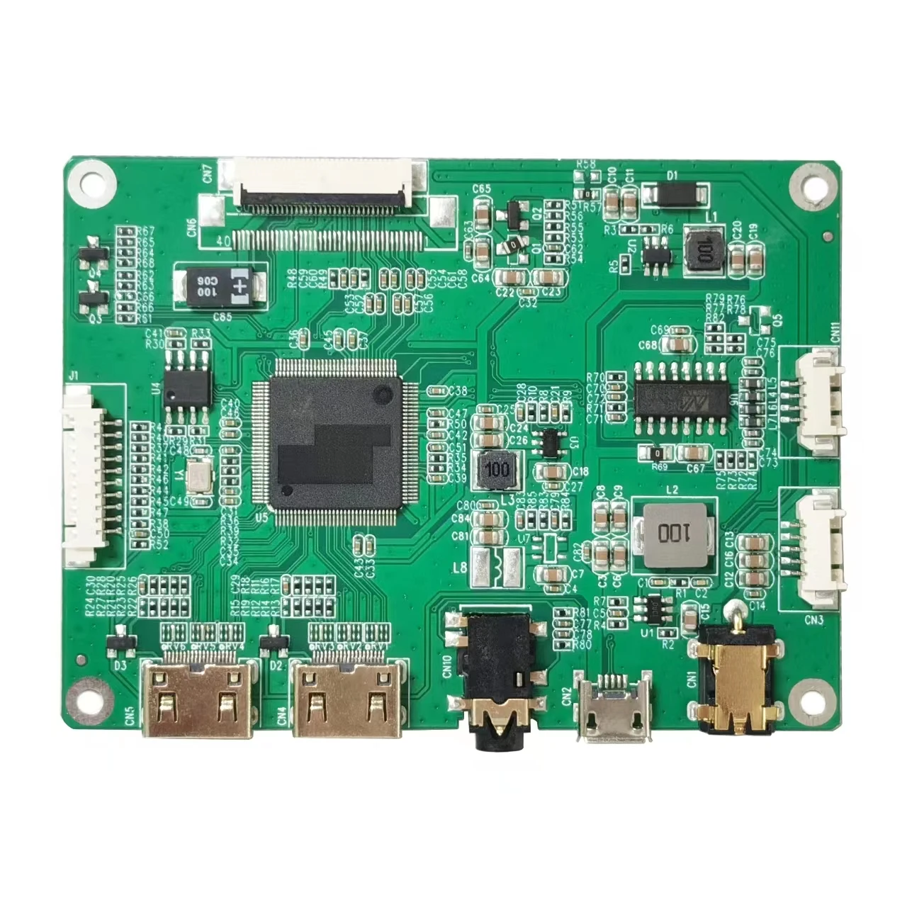 12.6 inch 1920*515  High Brightness 400 IPS eDP 30 Pins Touch and Dual HD-MI Driver board LCD screen