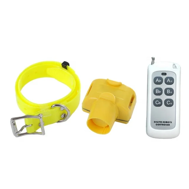 D100C Newest Generation 1000m Remote Dog Hunting  Beeper Collar for 3 Dogs