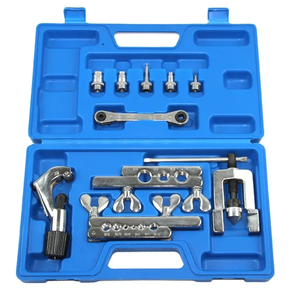 CT-278B Manual Swaging  Refrigeration Hand Tools HVAC Air Conditioning Tube Expander Pipe Flaring Tool Kit Set