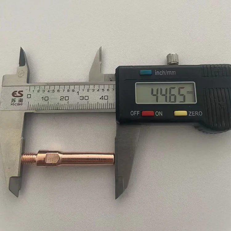 M6*45mm 200A CO2 Torch MIG Welding Torch with Contact Tip for 0.8/1.0/1.2mm for MIG Welding Applications