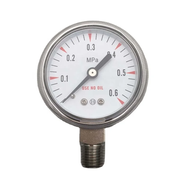SKA- Y50 0.6 MPa No Oil Pressure Gauge
