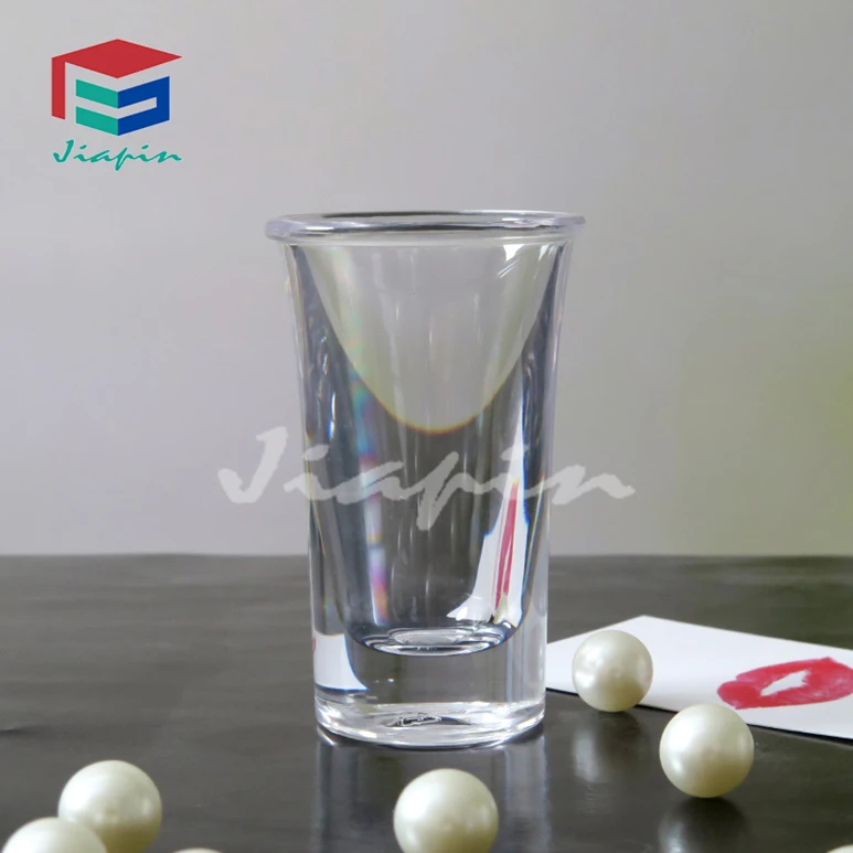 
Unbreakable graduated shot glass 1.1oz plastic cups with high quality 