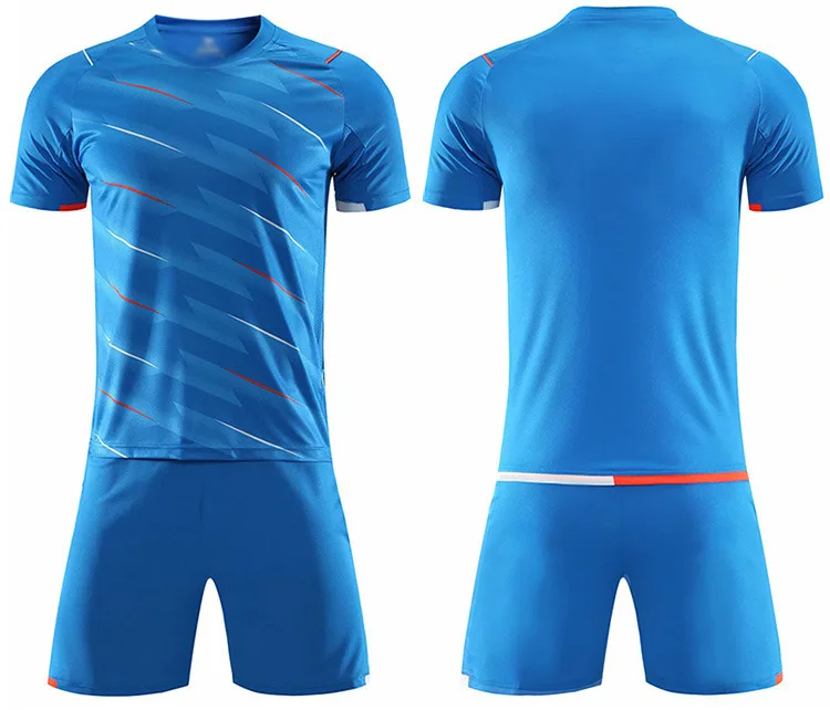 Custom kids and adults cheap popular club soccer jersey football kit Outdoor exercise and quick drying running clothes