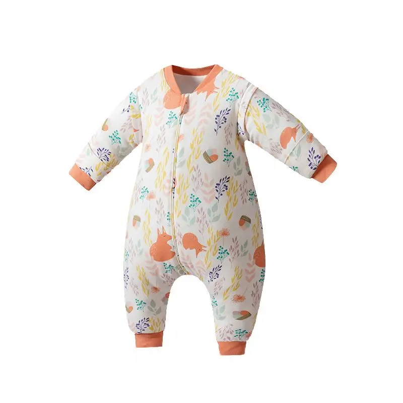 
100% cotton new children sleeping bag organic baby split leg sleeping bag wholesale 