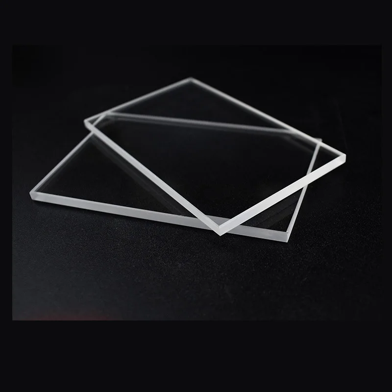 
Large quartz window with hole quartz glass window 