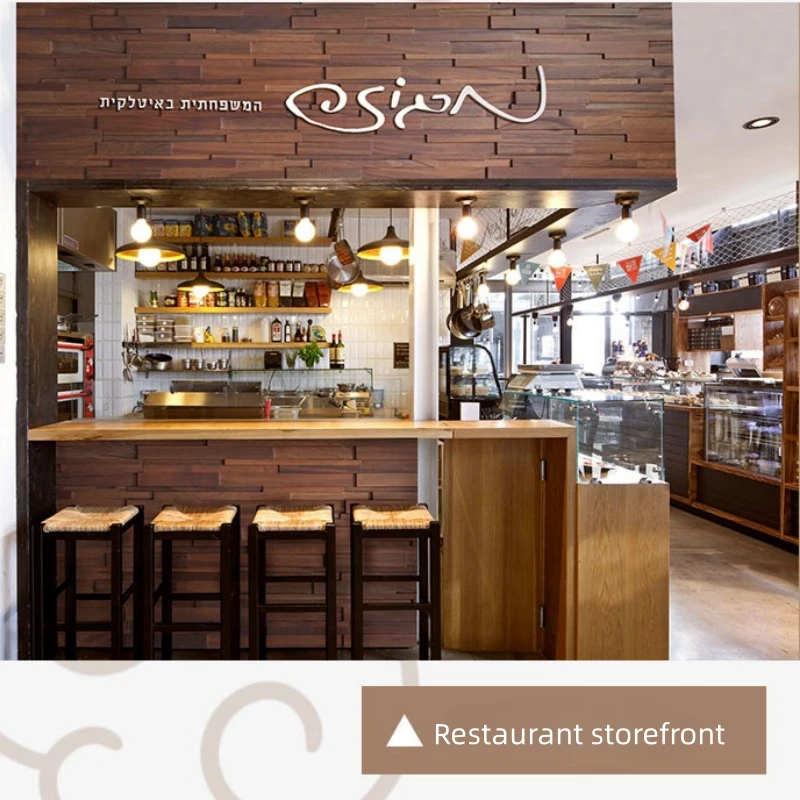 Walnut Wood Vertical Line Solid Wood Mosaic Background Wall Tiles Decorated With Wooden Mosaic