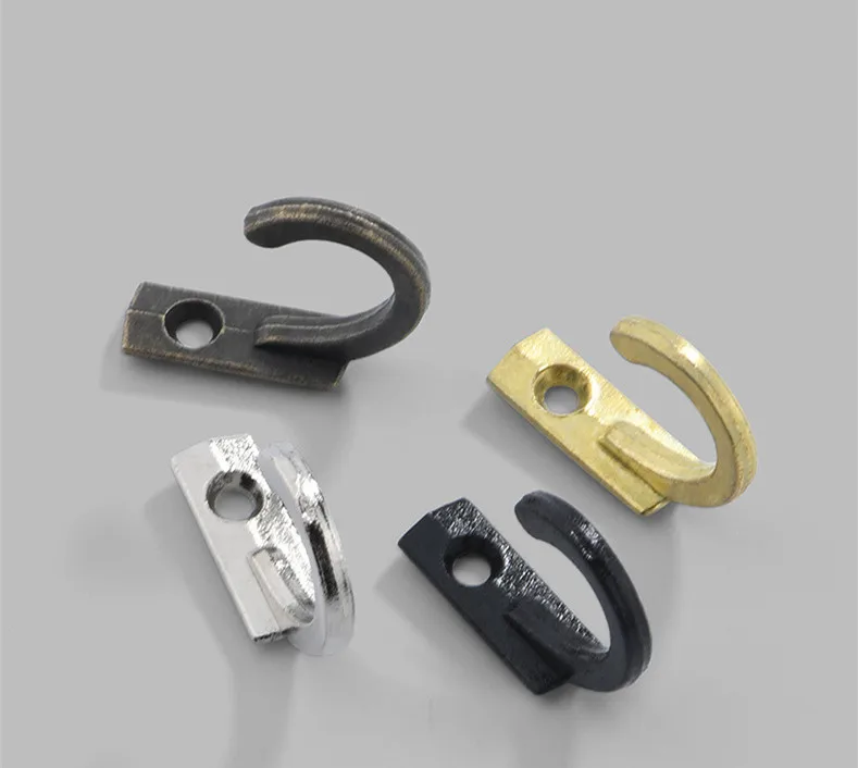 Near Moon Coat Hooks Wall Mounted Heavy Duty Metal Single Prong Robe Hanger Rustproof Wall Hooks for Towel Hat Key Bag