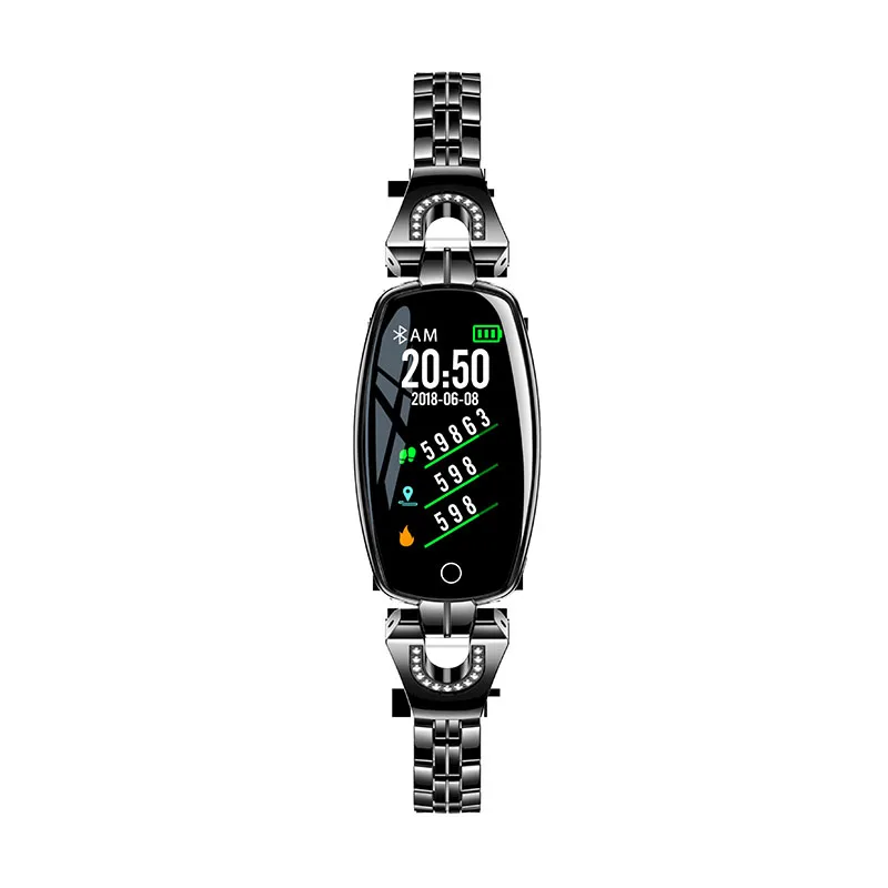 H8 Ladies Fashion Fitness Heart Rate Monitor Watch Smart Bracelet