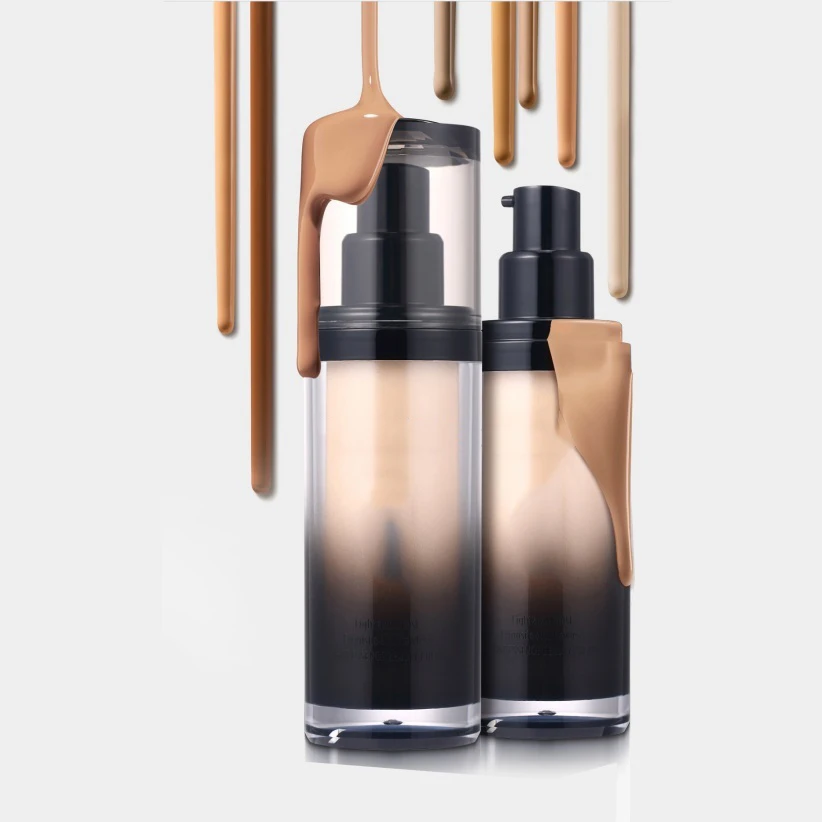 Vegan Organic Skin Tinted Foundation Spf50 Sunscreen Spray Bb Cream Private Label