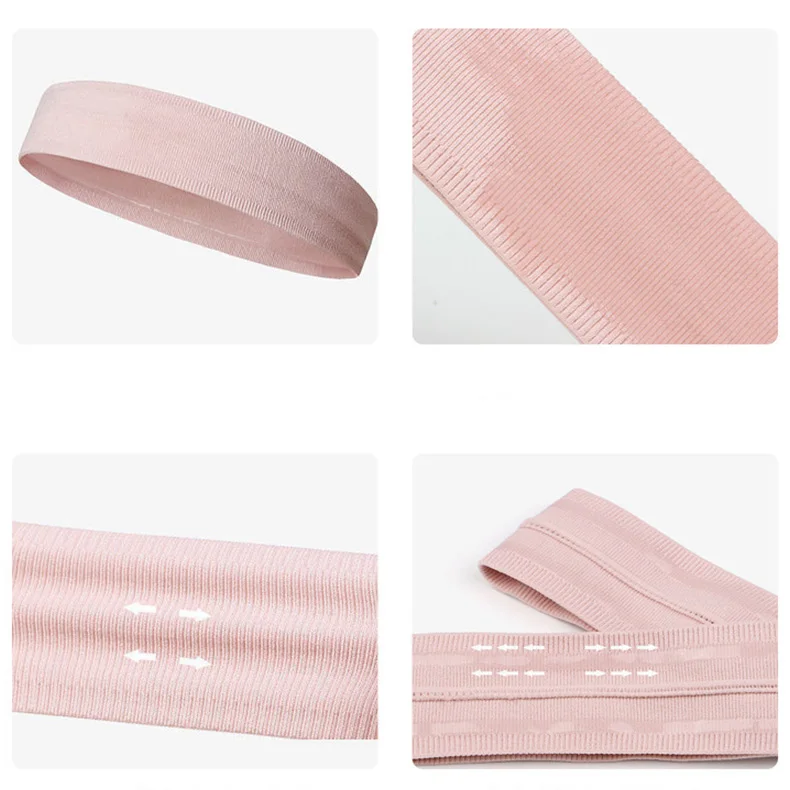 Absorbent Sport Headband Sweatband for Men Women Yoga Hair Bands Head Sweat Bands Running Fitness Workout Sports Protection