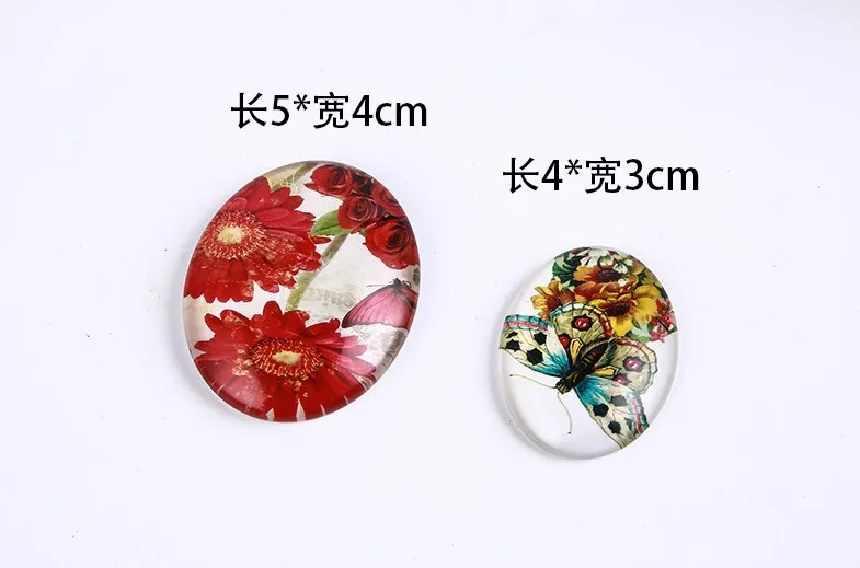 square shape glass souvenir fridge magnet cute decoration items