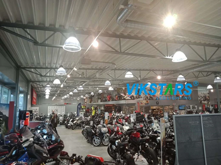 2-5 years warranty luminaire led highbay with 60/90 degree transparent reflector highbay led 100w 150w 200w high bay lights