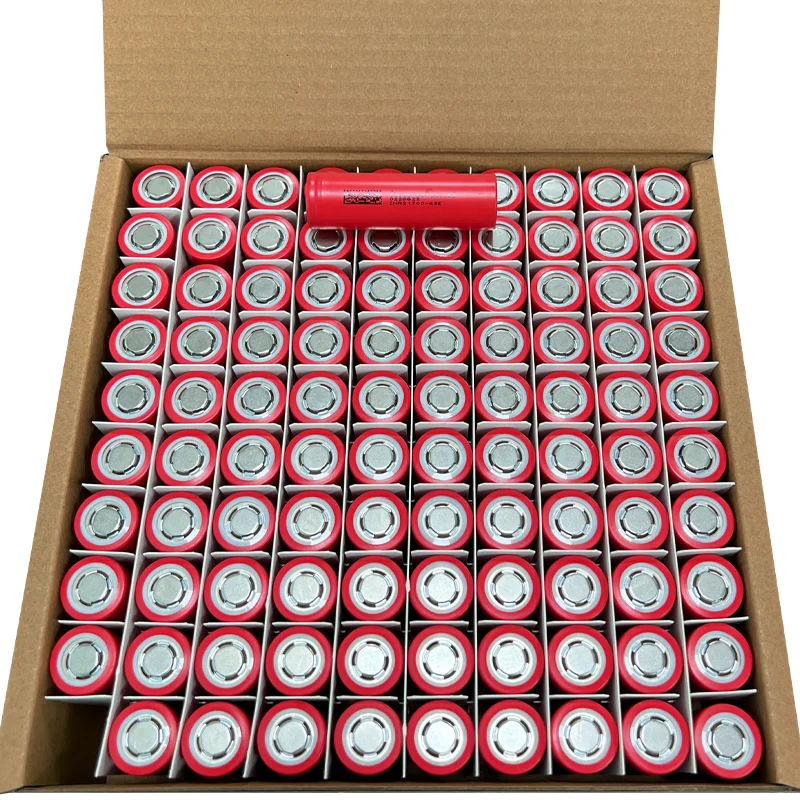 Lithium Battery Rechargeable Cell 3.7V 4500mAH Discharge 3C INR 21700 Li-ion Battery For 36V 48V 60V 72V Ebike Scooter