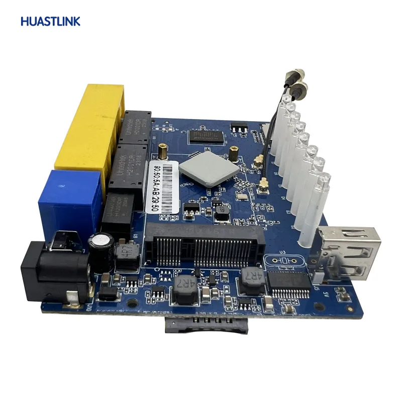 Industrial Openwrt Lte Wireless Wifi 3g 4g Router Pcb Board Modem 4g Lte Sim Card 12V DC Power Openwrt System 4G Router