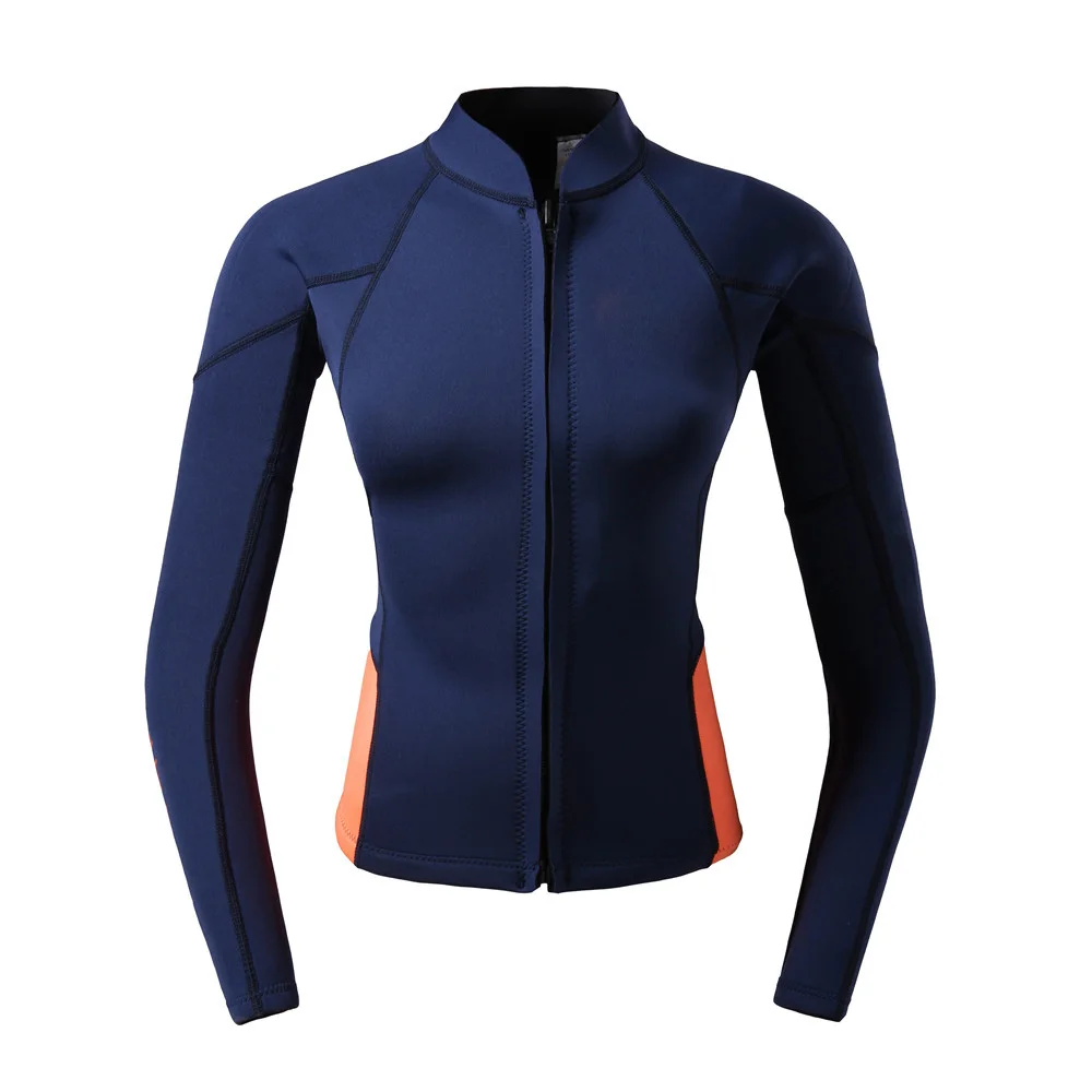 Wetsuit Jacket Women 3mm Premium Neoprene Wetsuit Top thin wetsuits
