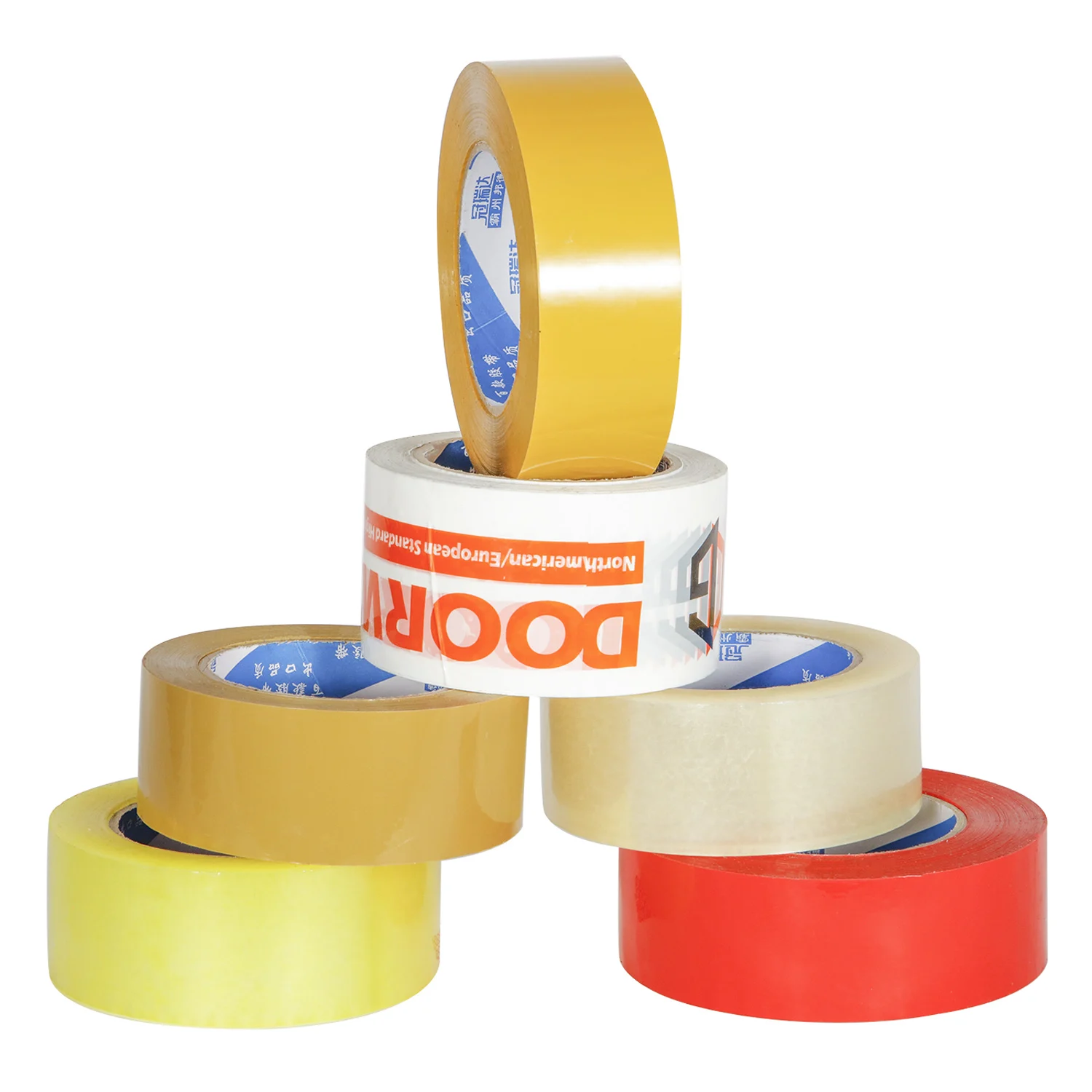 Cinta Embalaje Personalizada Design Printed Box Sealing Packing Tape With Company logo