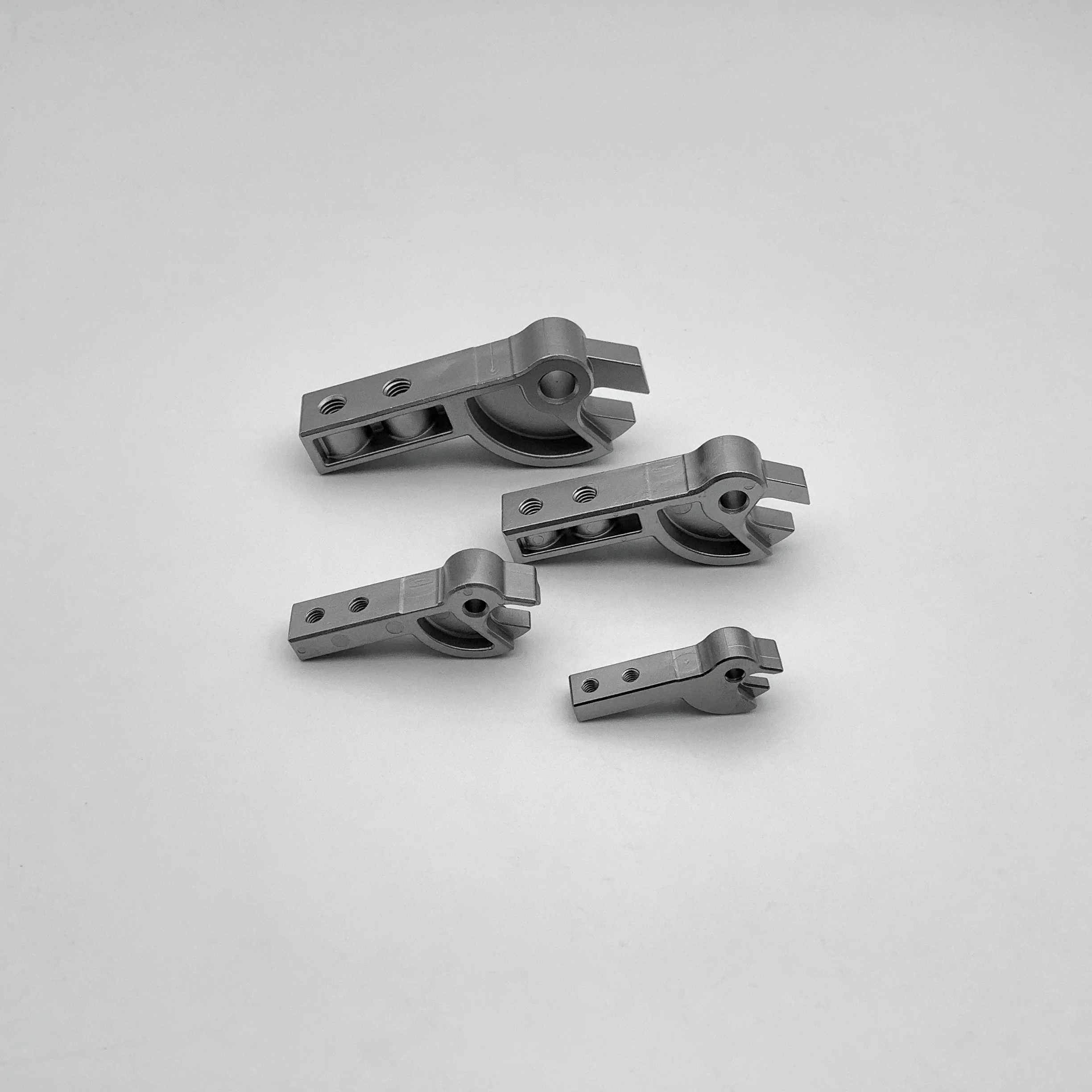 Metallurgy powder custom high precision crescent type pneumatic gripper clamping claw