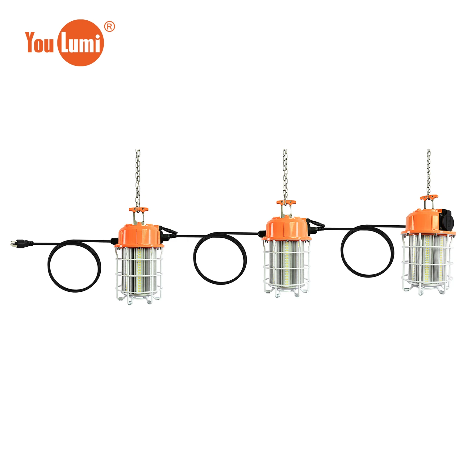 IP65 Emergency Lights  led Emergency linkable work lights 80w 100w 150w use in warehouse 360 degree