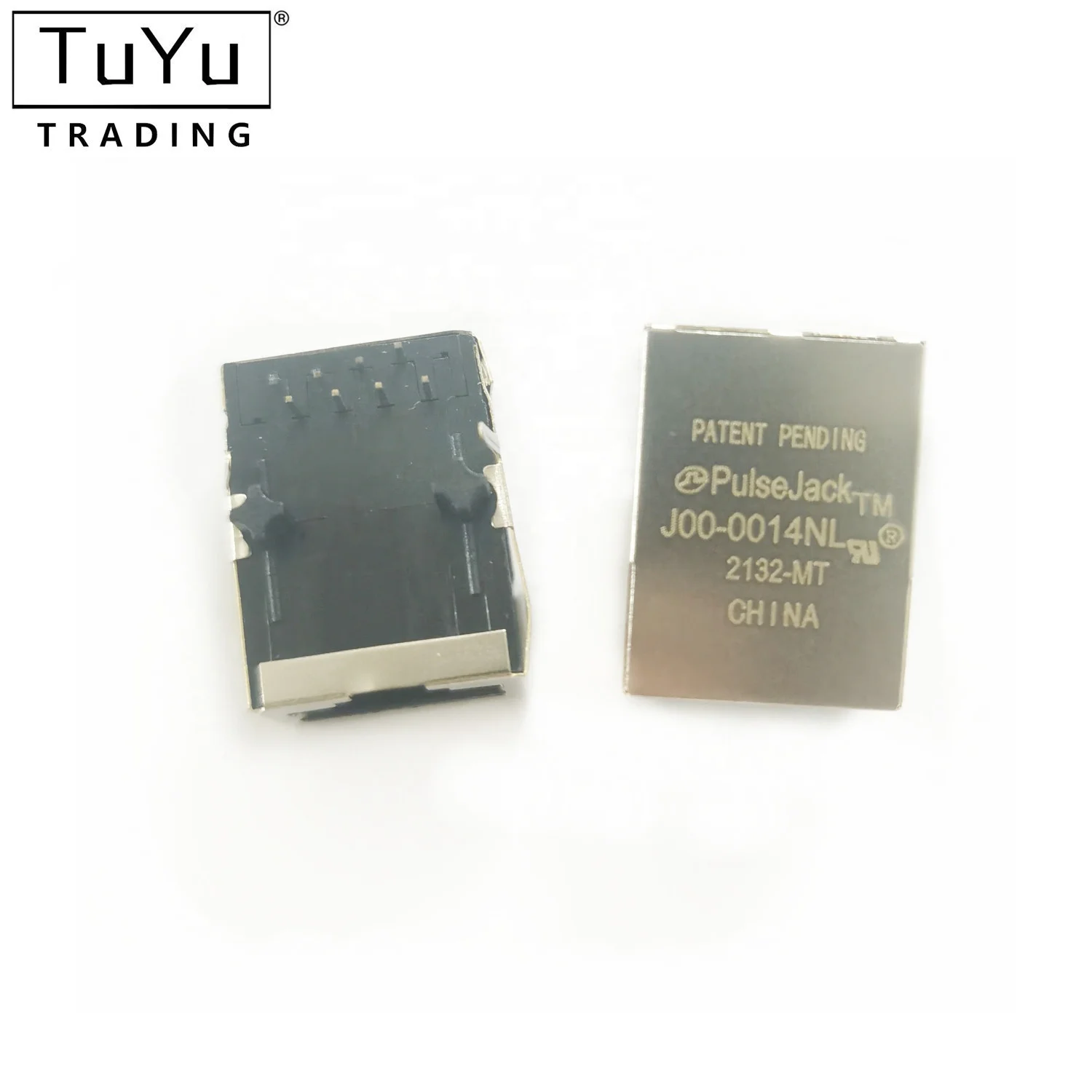 New Original J00-0014NL Modular Connector JACK 1 PORT 100 BASE-TX PCB Network Interface Transformer