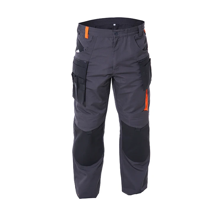 AINUOXIN welder safety clothing hi vis workwear elastic waistband work pants