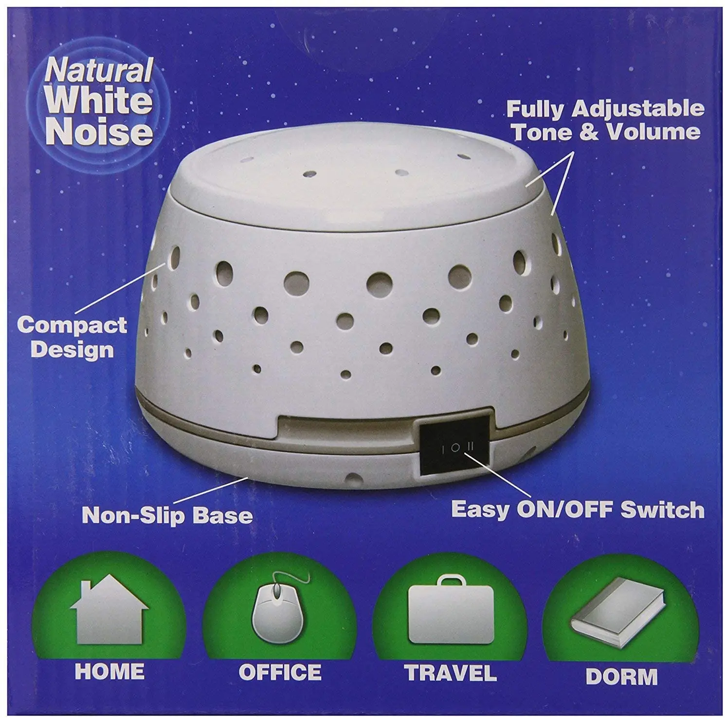 Sleep Easy Sound Conditioner White Noise Machine Natural Sound Machine will help you get a better night sleep