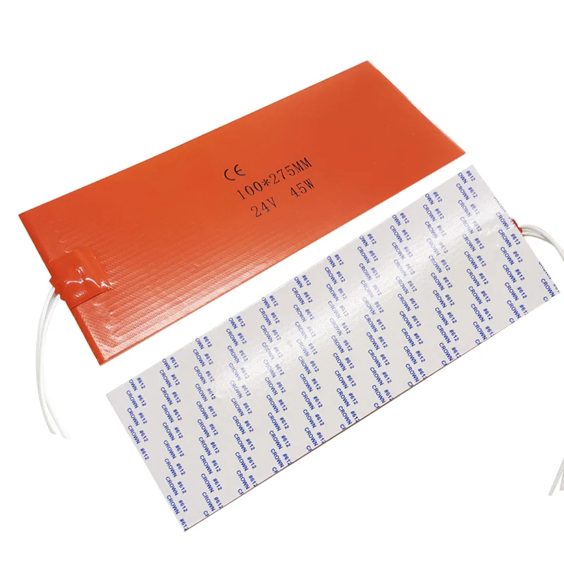 custom flexible silicone heating pad car fuel filter heater diesel heating element pad