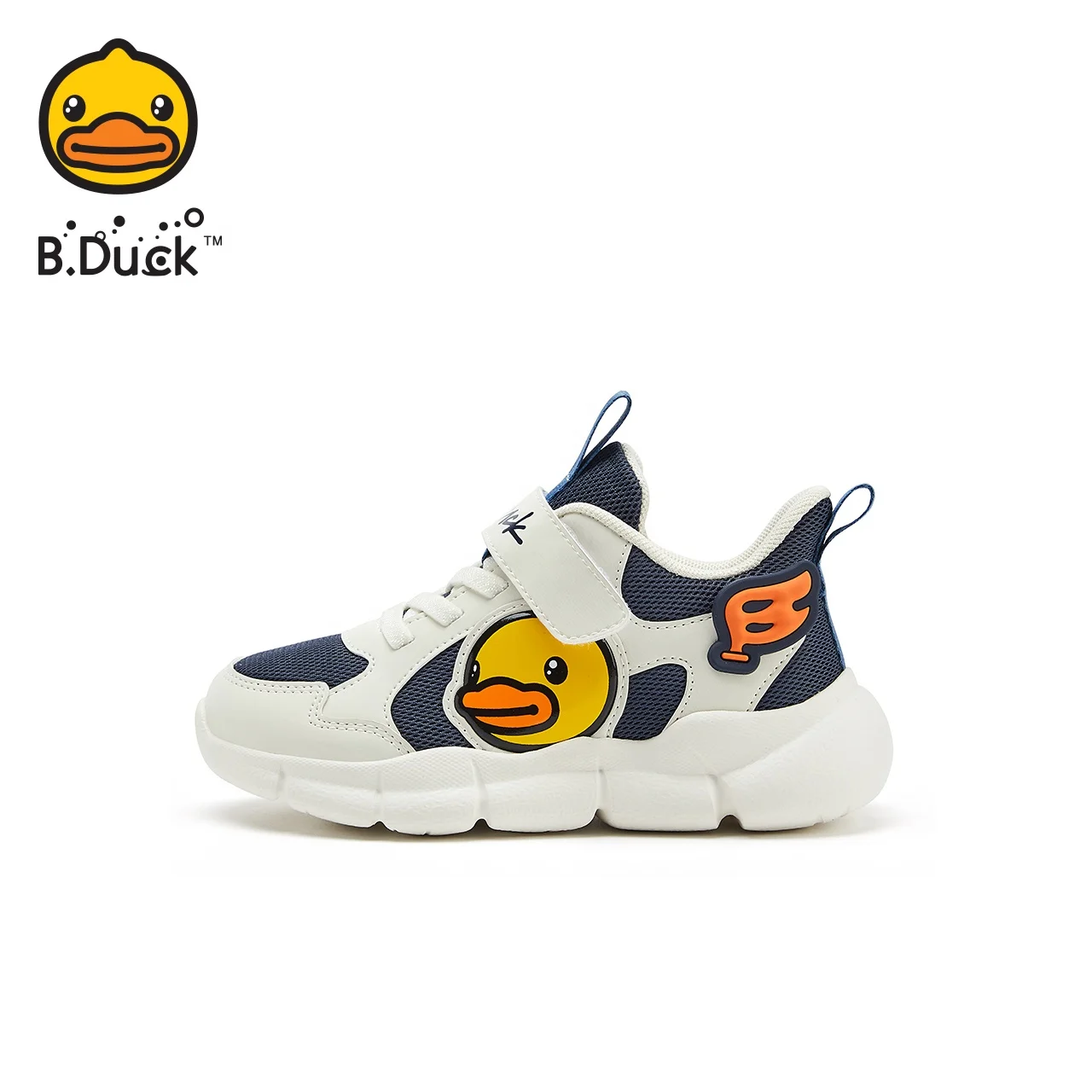 B.Duck OEM ODM Designer Wholesale Print Breathable New Kids Casual Brand Running Sport Shoes