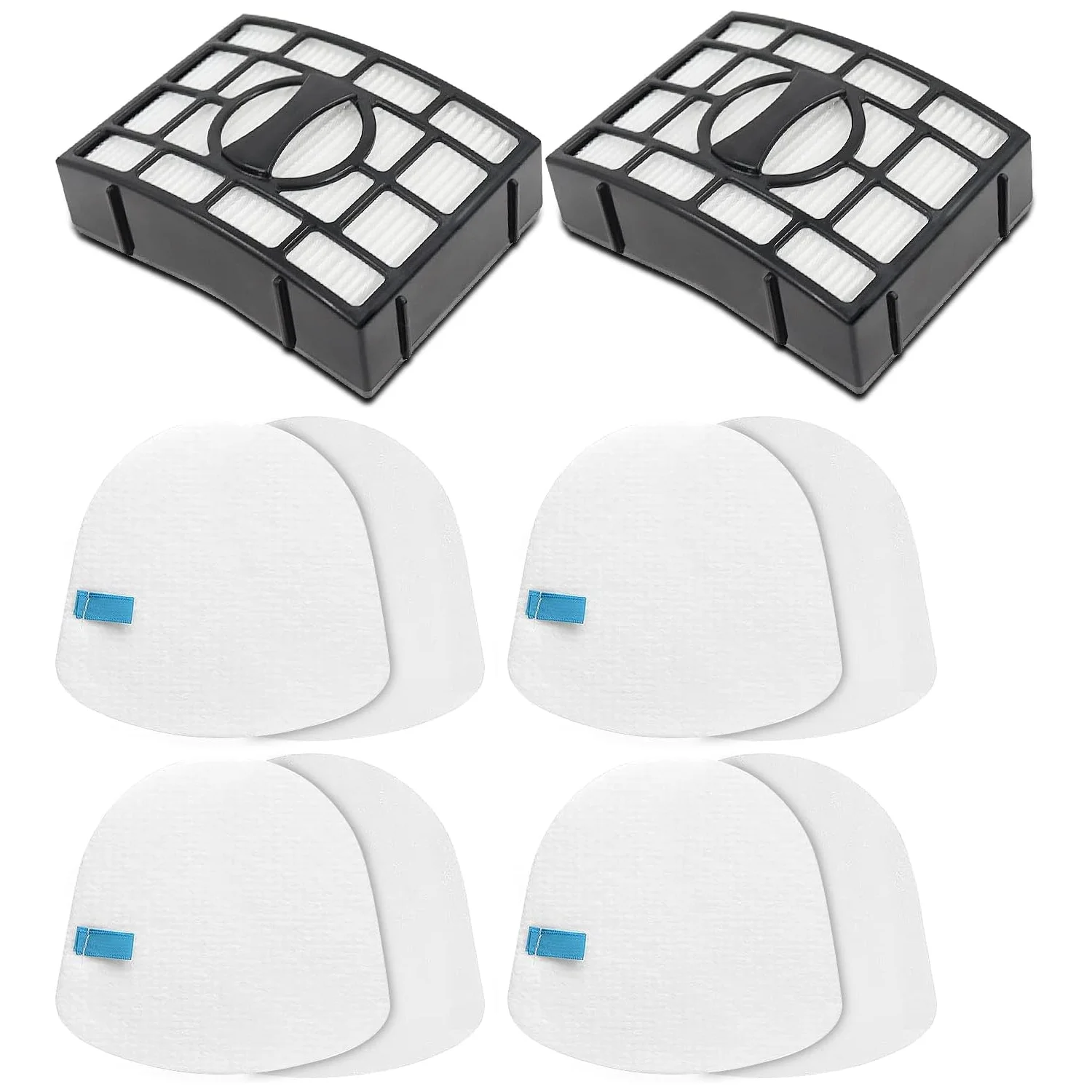 Shark Navigator Zero-M Lift-Away Speed Vertical Vacuum Cleaner Filters Replacement Models ZU560 ZU560C ZU561 ZU562 ZU572 UV650