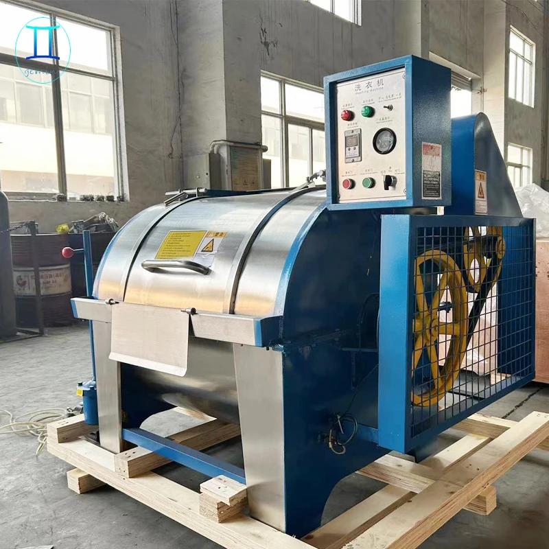 Large capacity industrial fabric washing drying machine prices