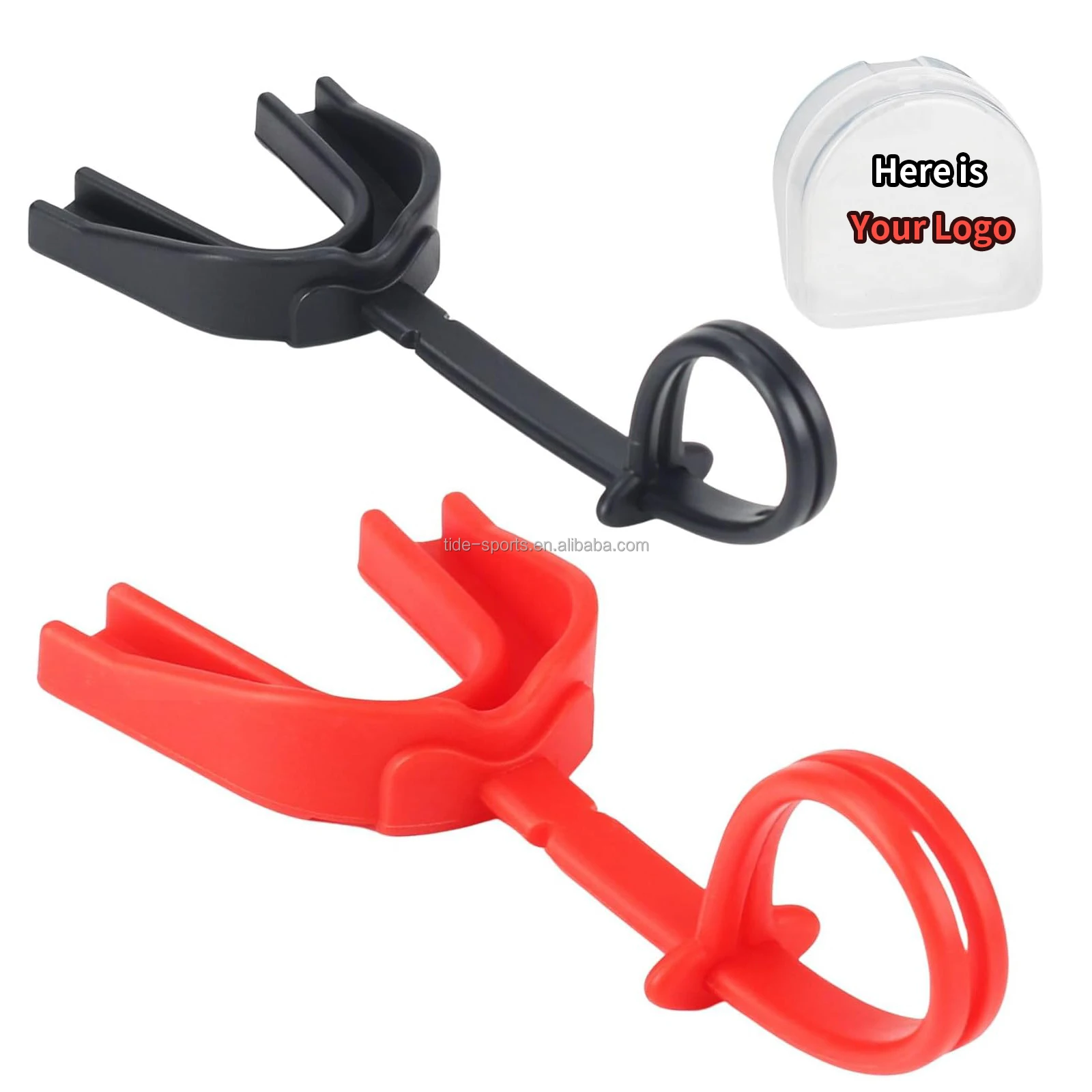 Sports Mouthguard with Straps and Case, Adult & Youth Mouthpiece, Mouth Guard for Football, Hockey, Boxing, MMA, Basketball