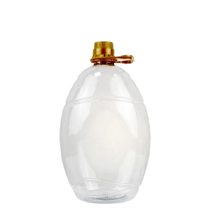 China wholesale price hot sell reusable customizable 5l oil packaging 5 liter plastic bottles