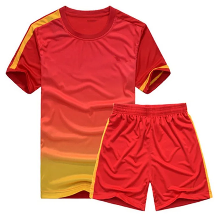  OEM Custom Logo Soccer Uniform Football Jersey Polyester/Spandex Sublimation Printed Youth