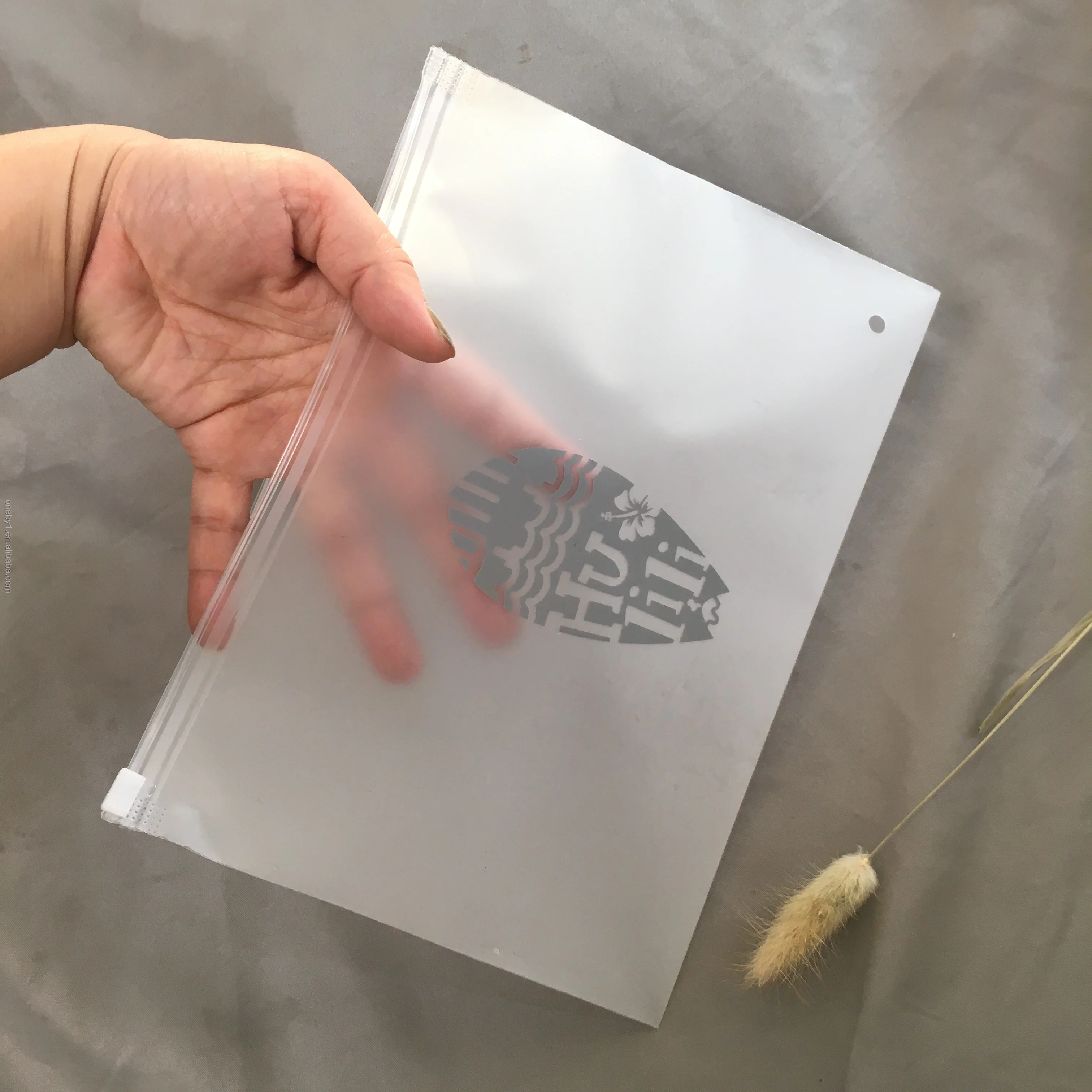 plastic T Shirt bags Clothes Frosted Biodegradable Bagpackaging and printing custom logocustom