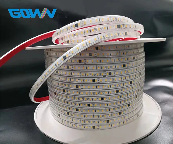 110V/220V 10mm PCB SMD 2835 120leds/m Double Circuit wireless led strip light for Landscape, Commercial, Residential Application